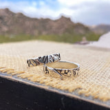 Sterling Fused Chaos Rings