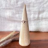 Morganite Stacking Rings