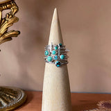 Dainty Turquoise Stacking Rings