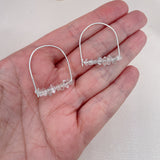 Herkimer Arch Earrings