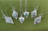 Shield Kyanite Pendants