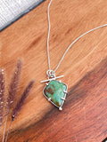 Turquoise Bar Necklace