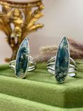 Moss Agate Rings