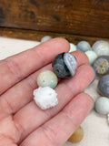 Destash Agate & Amazonite Beads