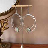 Crescent Turquoise Earrings