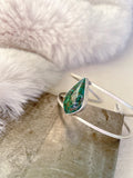 Malachite Square Cuff