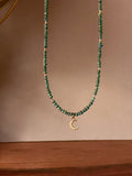Jade Moon Necklace & Bracelet Set