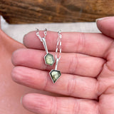 Peridot Charm Necklaces