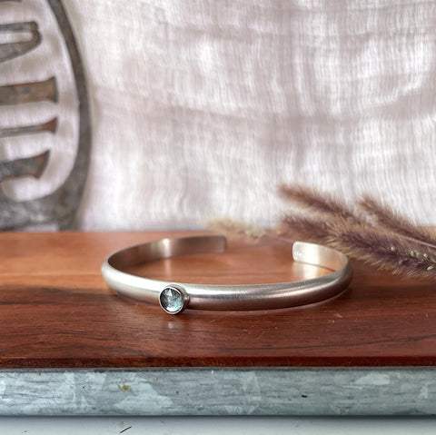 Kyanite Sterling Cuff