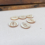 Destash Leaf Buttons