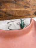 Malachite Square Cuff