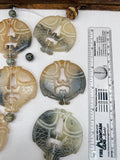 Destash Agate Fish Pendant Beads