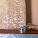 Floating Kyanite Ring
