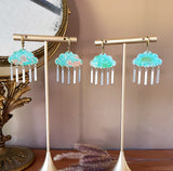 Patina Storm Cloud Earrings