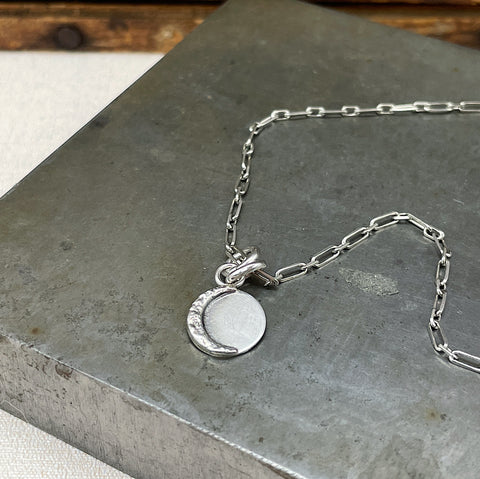 Dainty Eclipse Talisman Necklace