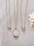 Aquamarine Necklace & Earrings