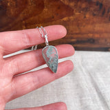 Moss Agate Ring & Necklace