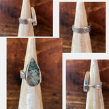 Moss Agate Ring & Necklace