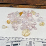 Destash Rose Quartz & Citrine Beads