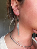 Petal Point Tourmaline Earrings