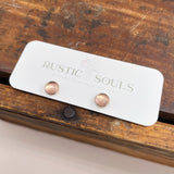 Dainty Pink Studs