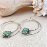 Crescent Turquoise Earrings