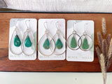 Turquoise Hoop Earrings