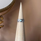 Reticulated Labradorite Ring
