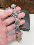 Destash Fossilized Clam Beads
