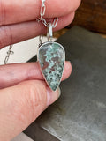 Moss Agate Ring & Necklace