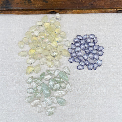 Destash Mixed Quartz Beads