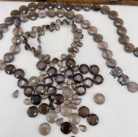 Destash Smoky Quartz Beads