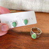 Turquoise Hecate Ring & Stud Earrings