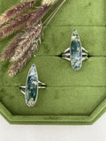 Moss Agate Rings