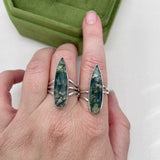Moss Agate Rings