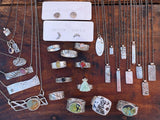 Reticulated Tag Necklaces