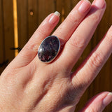 Red Amethyst Ring