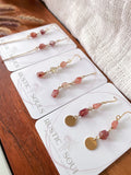 Gold Andusulite Earrings