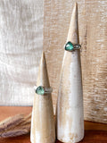 Sterling Trillion Kyanite Rings