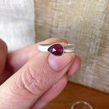 Pink Tourmaline Ring Stackers