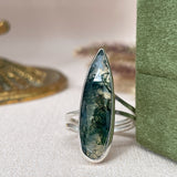 Moss Agate Rings