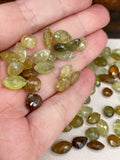 Destash Green Garnet Beads