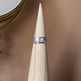 Reticulated Labradorite Ring