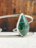 Malachite Square Cuff