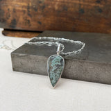 Moss Agate Ring & Necklace