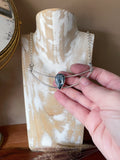 Blue Kyanite Crescent Necklace