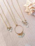 Aquamarine Necklace & Earrings