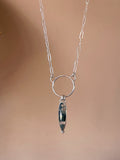 Viridian Moss Agate Necklace