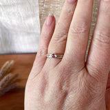 Pink Tourmaline Ring Stackers