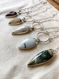 Agate Charm Necklace
